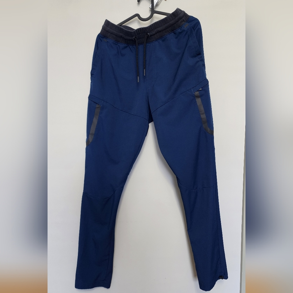 Under Armour Fitted Heat Gear Men's Navy Blue Pants Size Medium